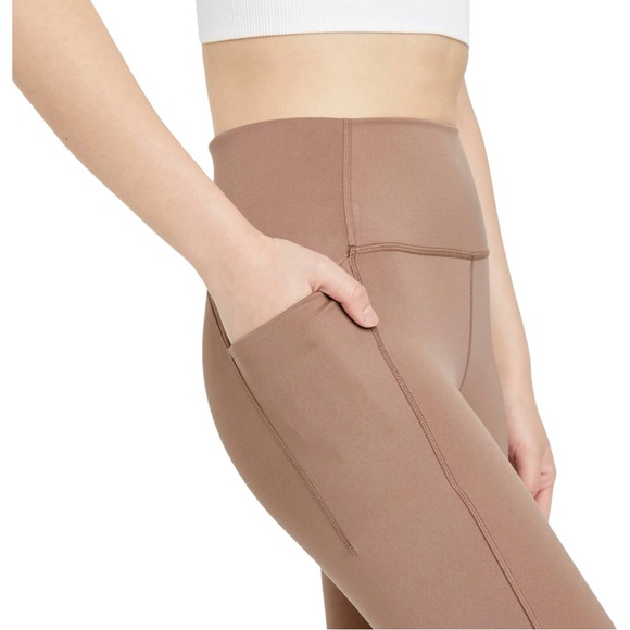 All in Motion Women’s Flex High-Rise 7/8 Legging Taupe - Picture 3 of 9